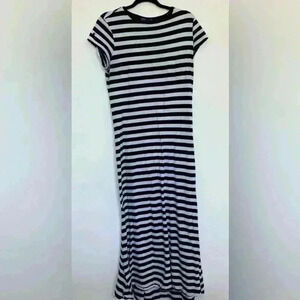 Polo Ralph Lauren long 100% cotton striped maxi dress